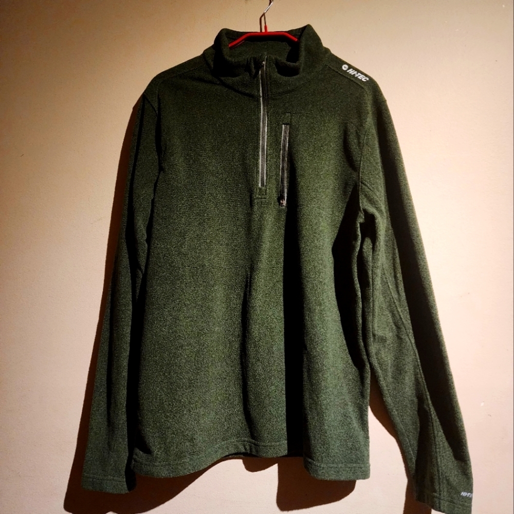 Hi Tec Men`s 1/4 Zip Fleece Lightweight Thermo Pullover